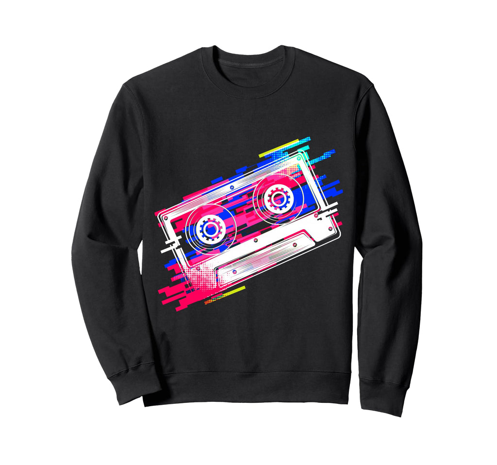 Cassette Tapes Mixtape Sweatshirt - Unique Graphic Men Women - T-Shirt, Sweatshirt, Hoodie