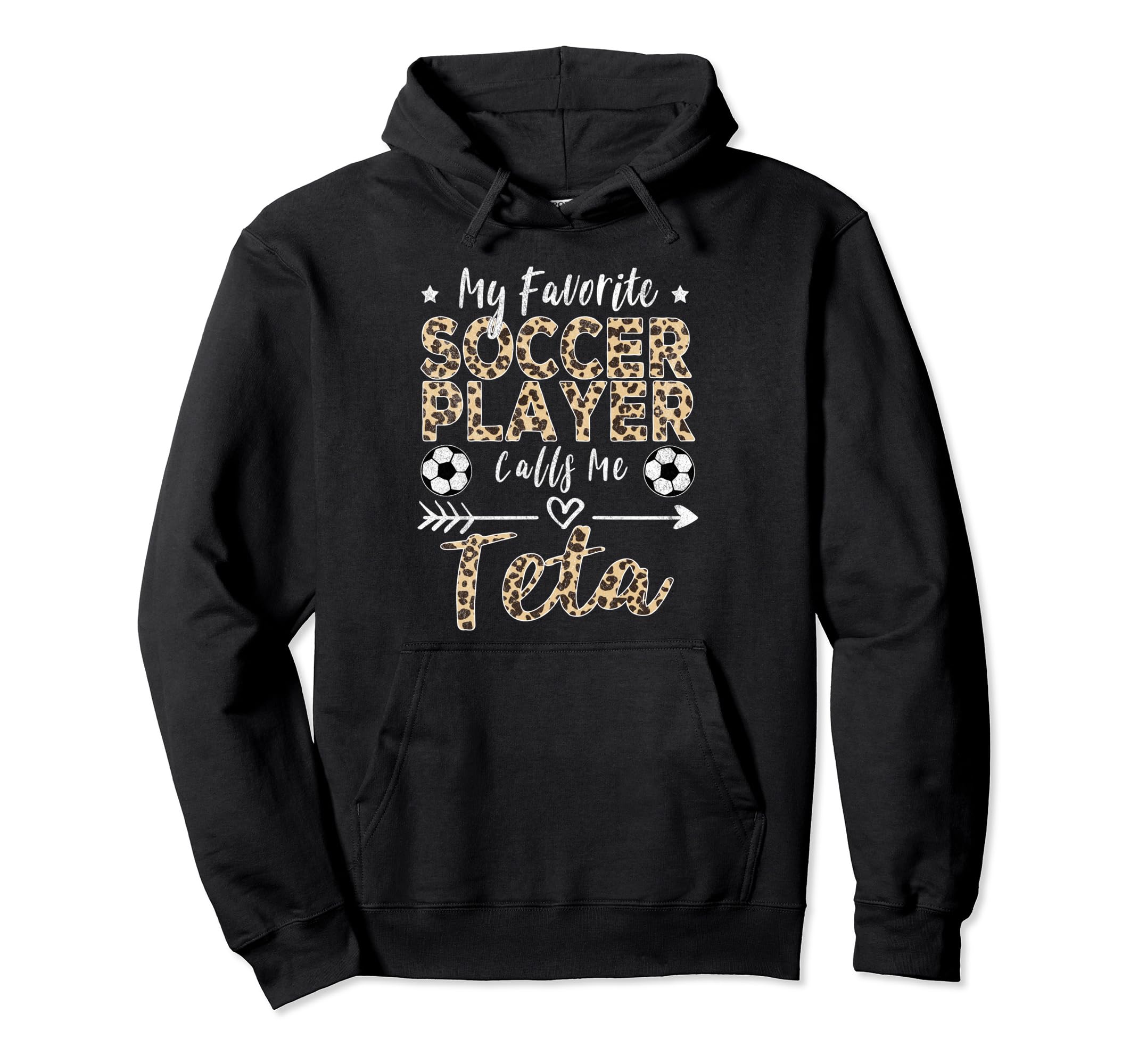 My Favorite Soccer Player Calls Me Teta Hoodie - Minimalist Print Unisex - T-Shirt, Sweatshirt, Hoodie