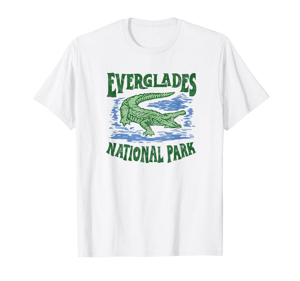 Everglades National Park Florida Alligator T-Shirt - Novelty Apparel Unisex - T-Shirt, Sweatshirt, Hoodie