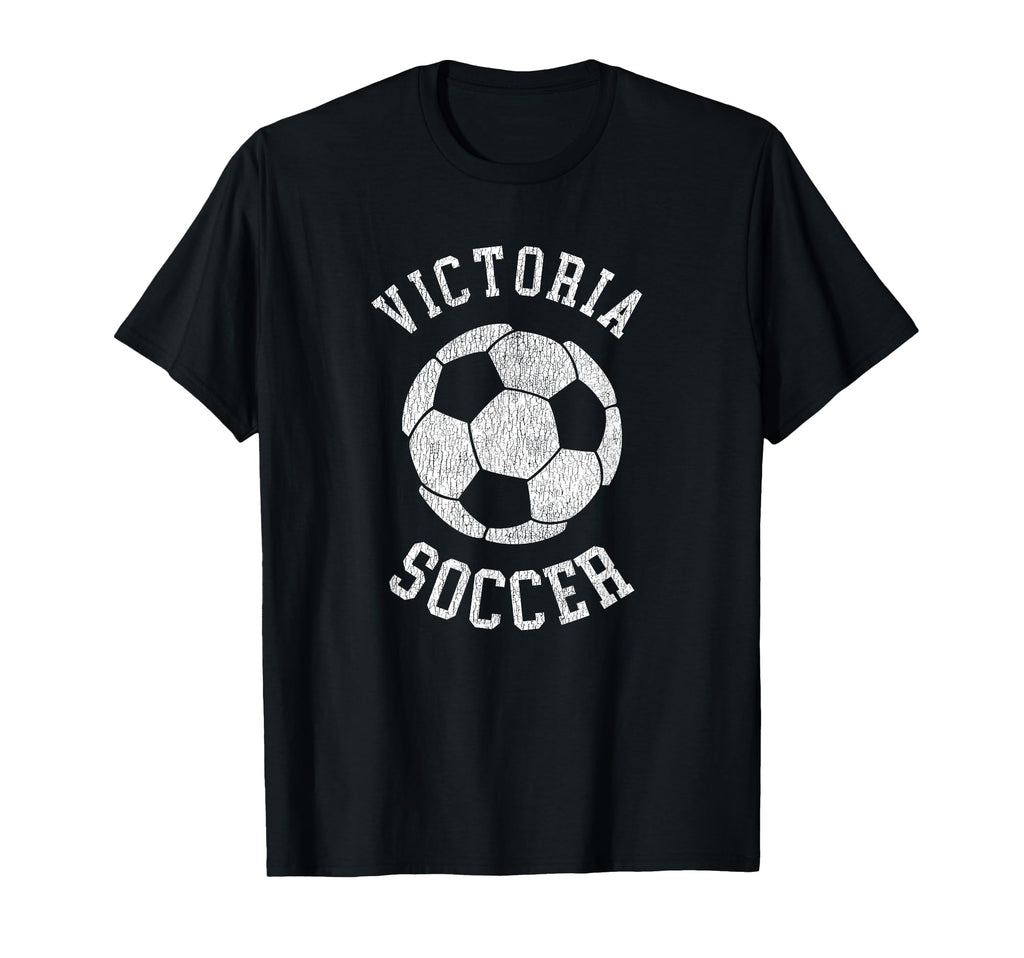 Victoria Soccer Distressed 90S T-Shirt - Minimalist Print Unisex - T-Shirt, Sweatshirt, Hoodie