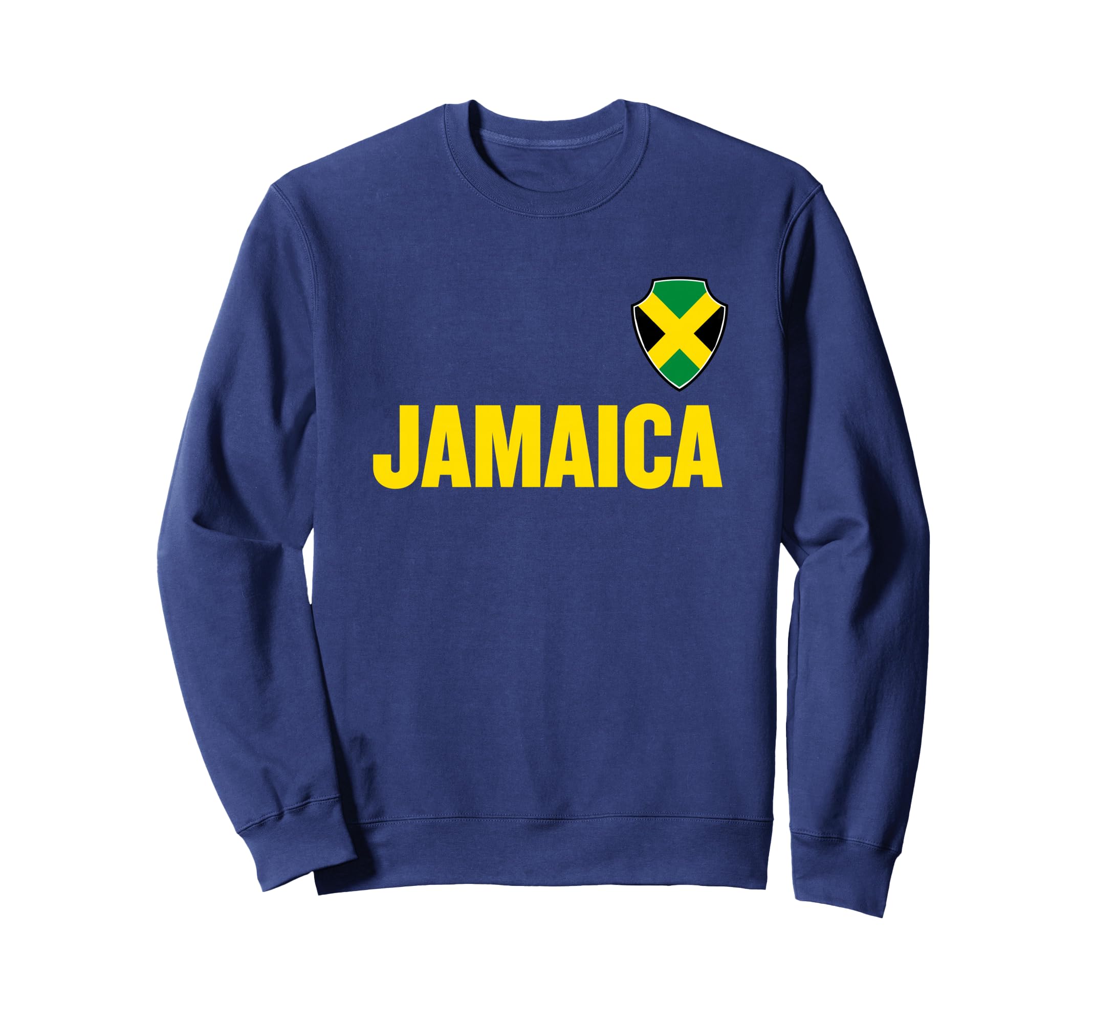 Jamaica Football Jamaica Soccer Jersey Sweatshirt - Trendy Graphic Unisex - T-Shirt, Sweatshirt, Hoodie