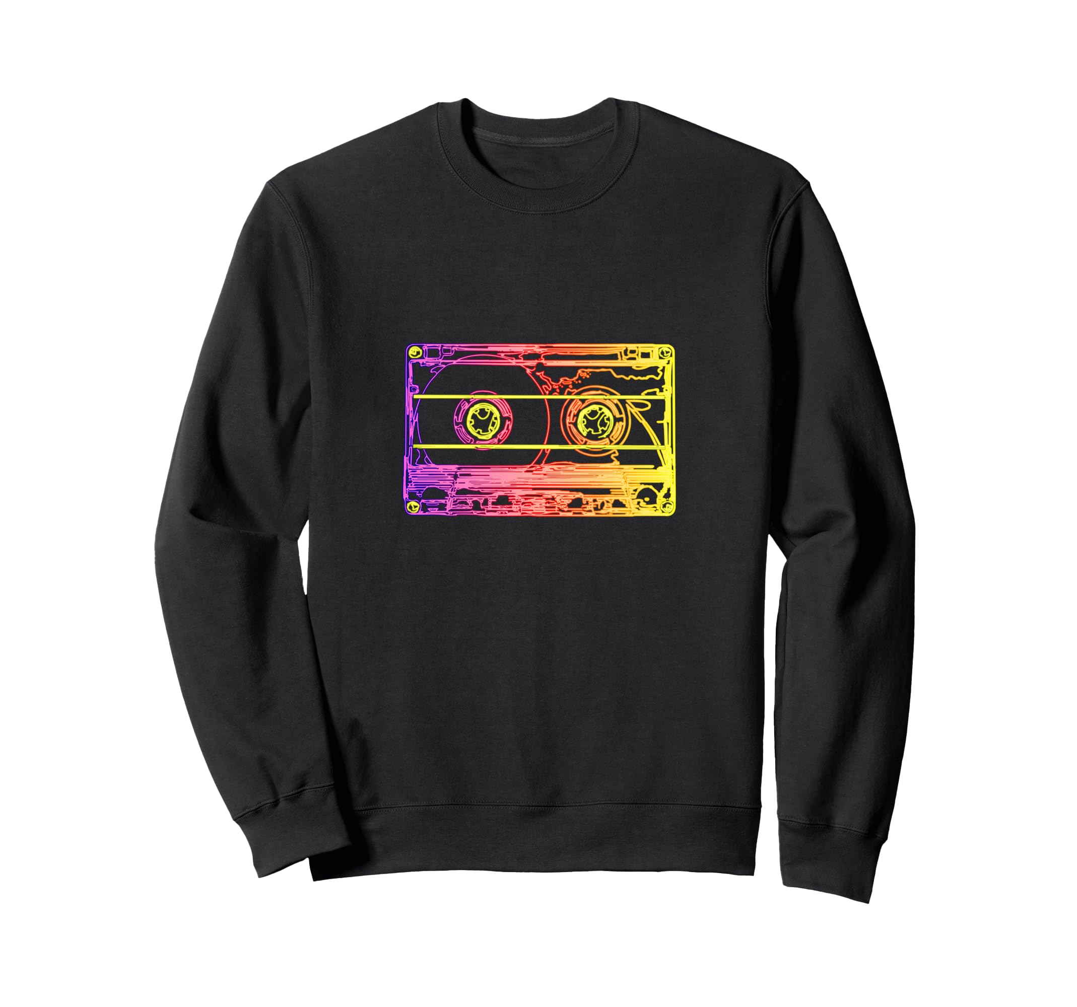 Cassette Tape 80S Sweatshirt - Aesthetic Graphic for Adults - T-Shirt, Sweatshirt, Hoodie