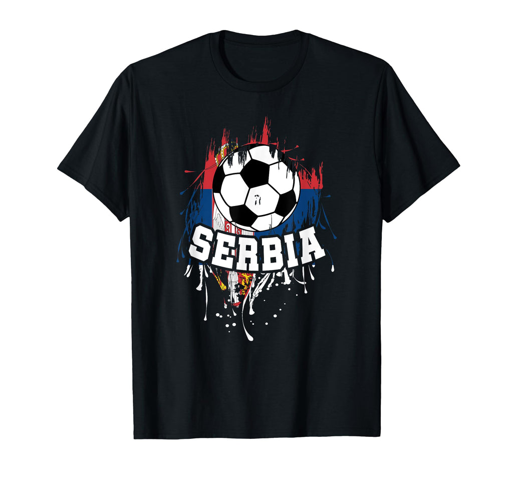 Serbia Soccer Serbian Football Serbs Futbol T-Shirt - Trendy Graphic Unisex - T-Shirt, Sweatshirt, Hoodie