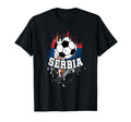 Serbia Soccer Serbian Football Serbs Futbol T-Shirt - Trendy Graphic Unisex - T-Shirt, Sweatshirt, Hoodie