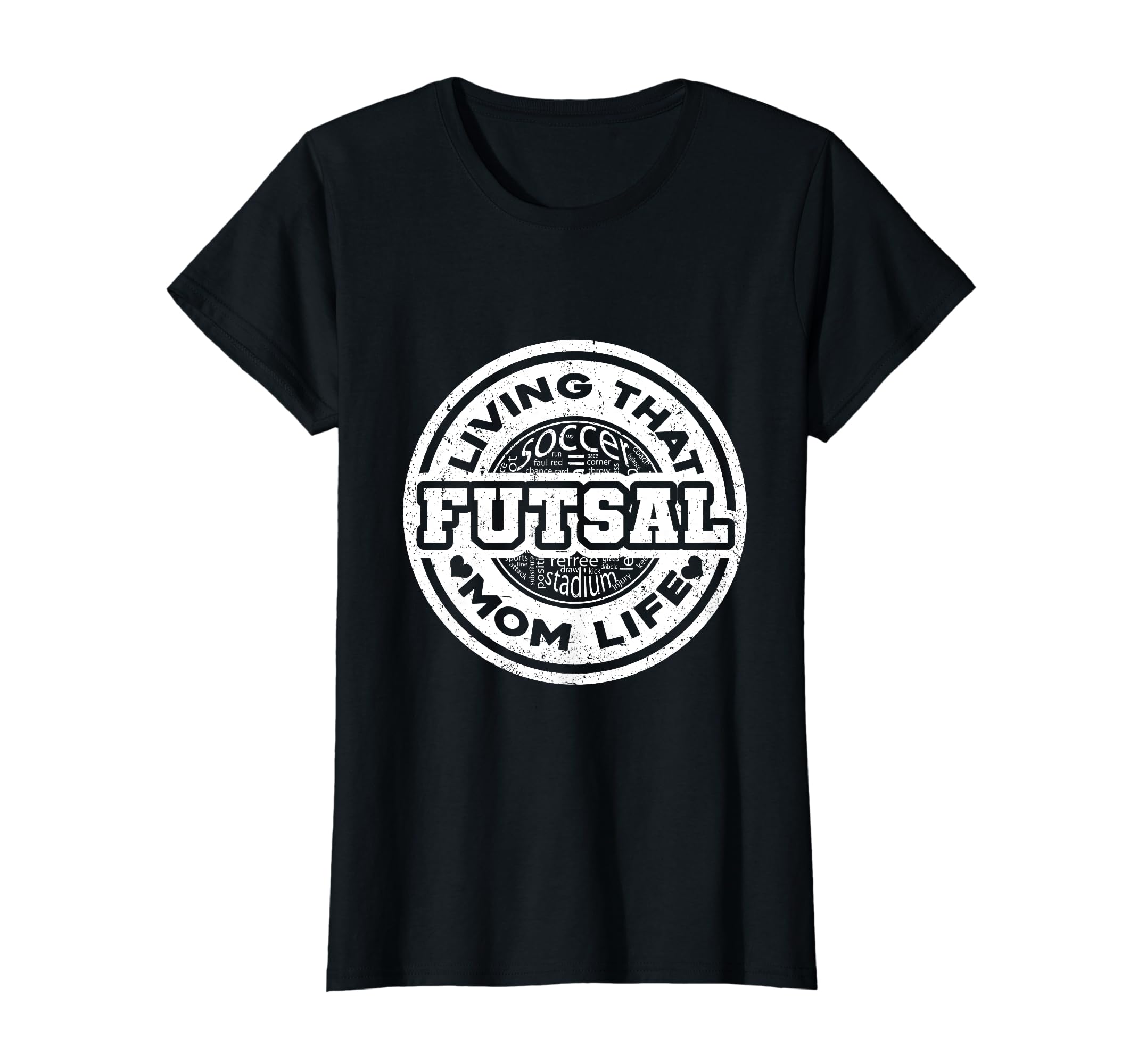 Living That Futsal Mom Life Indoor T-Shirt - Graphic Print Men Women - T-Shirt, Sweatshirt, Hoodie
