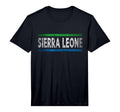 Sierra Leone Flag Distressed T-Shirt - Custom Art Print for Adults - T-Shirt, Sweatshirt, Hoodie