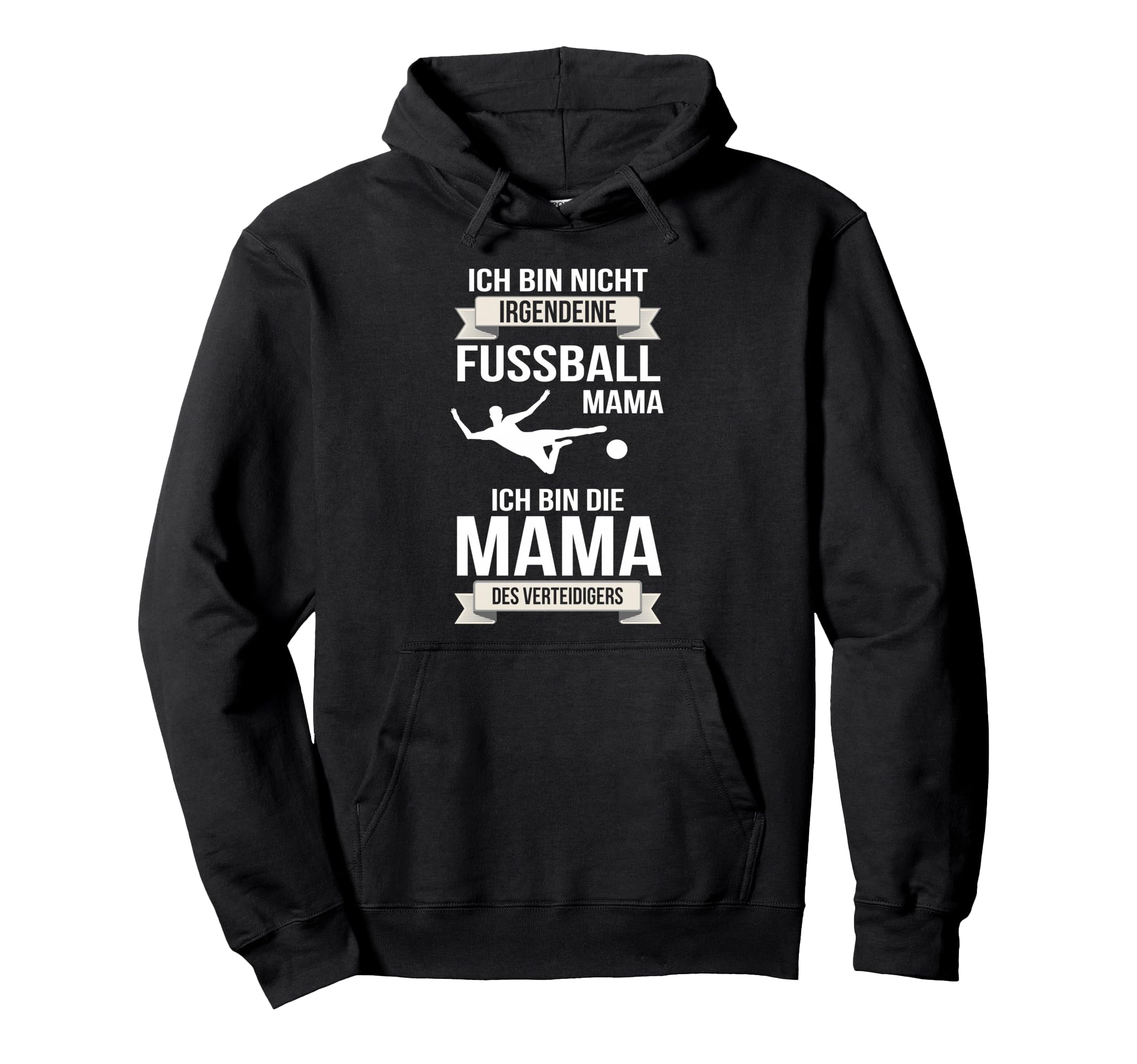 Football German Text Ich Bin Die Hoodie - Casual Everyday Wear Men Women - T-Shirt, Sweatshirt, Hoodie