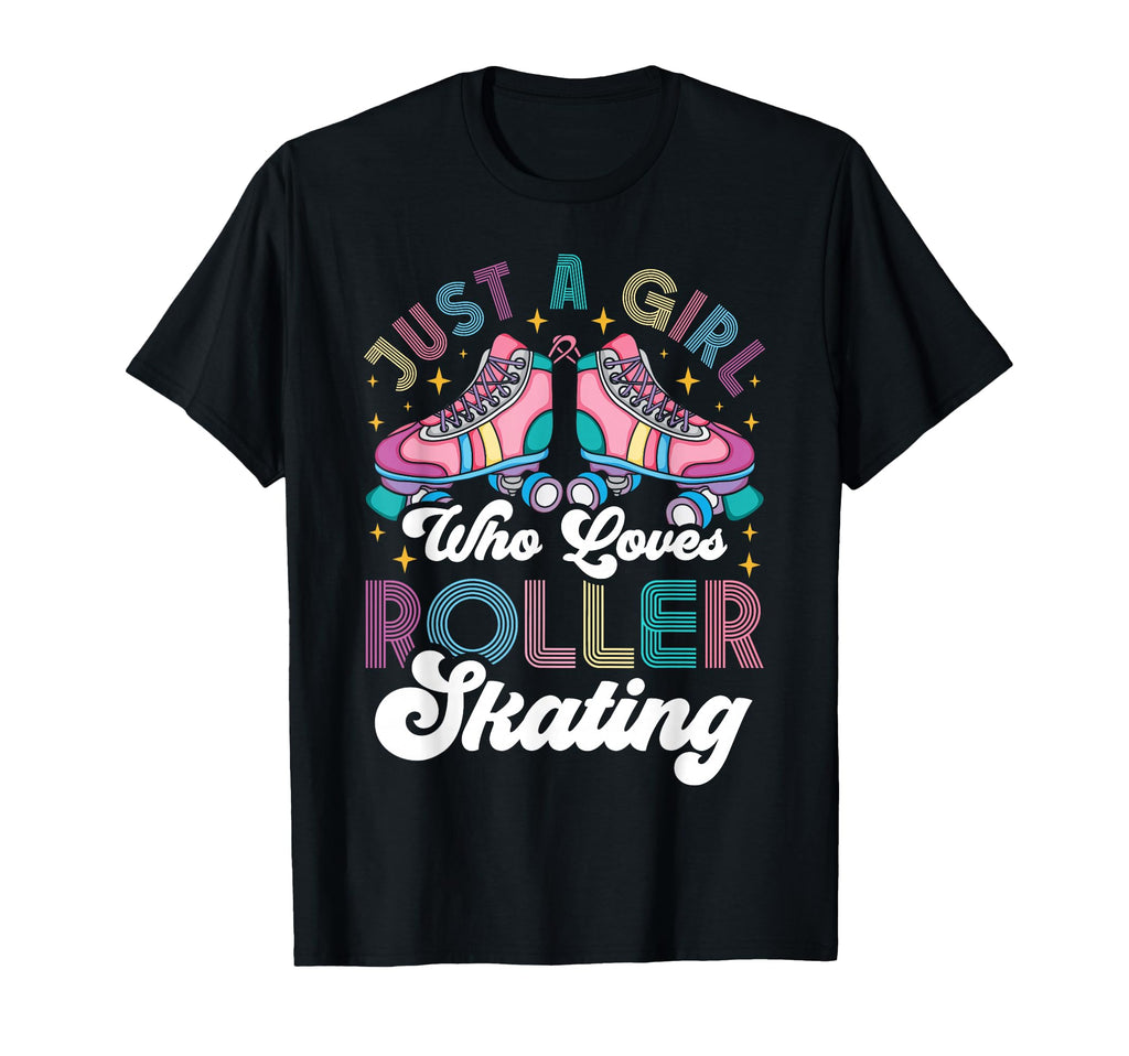 Roller Skating Skate 1970S Just Who T-Shirt - Unique Graphic Unisex - T-Shirt, Sweatshirt, Hoodie