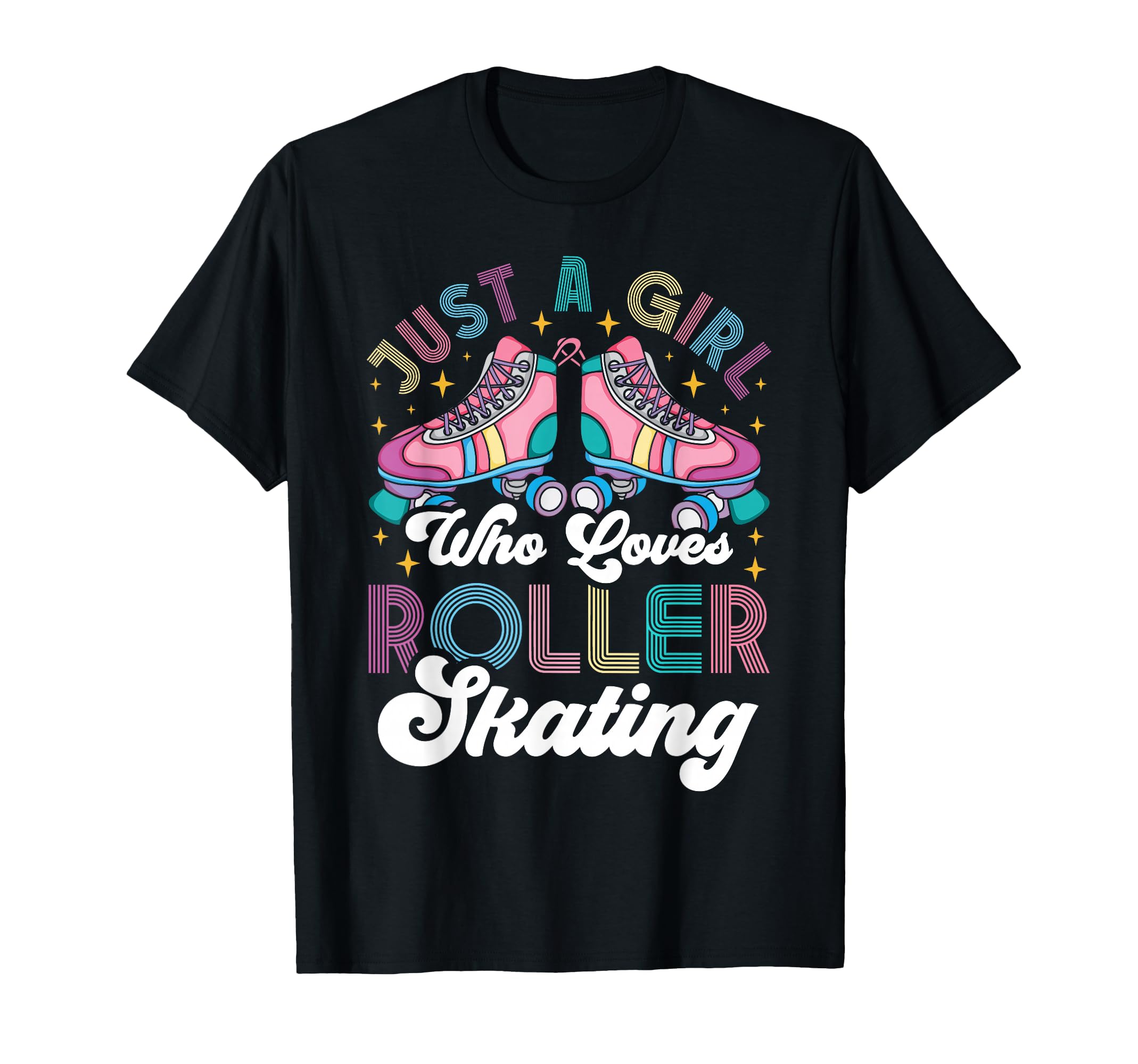 Roller Skating Skate 1970S Just Who T-Shirt - Unique Graphic Unisex - T-Shirt, Sweatshirt, Hoodie