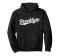 Brooklyn New York Ny 1970S Dark Hoodie - Custom Art Print Unisex - T-Shirt, Sweatshirt, Hoodie