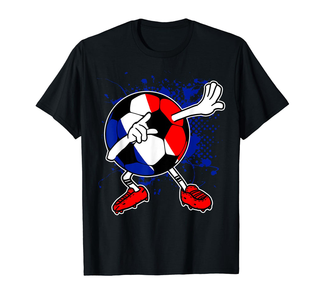 Dabbing France Soccer French T-Shirt - Casual Everyday Wear Men Women - T-Shirt, Sweatshirt, Hoodie
