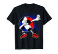 Dabbing France Soccer French T-Shirt - Casual Everyday Wear Men Women - T-Shirt, Sweatshirt, Hoodie