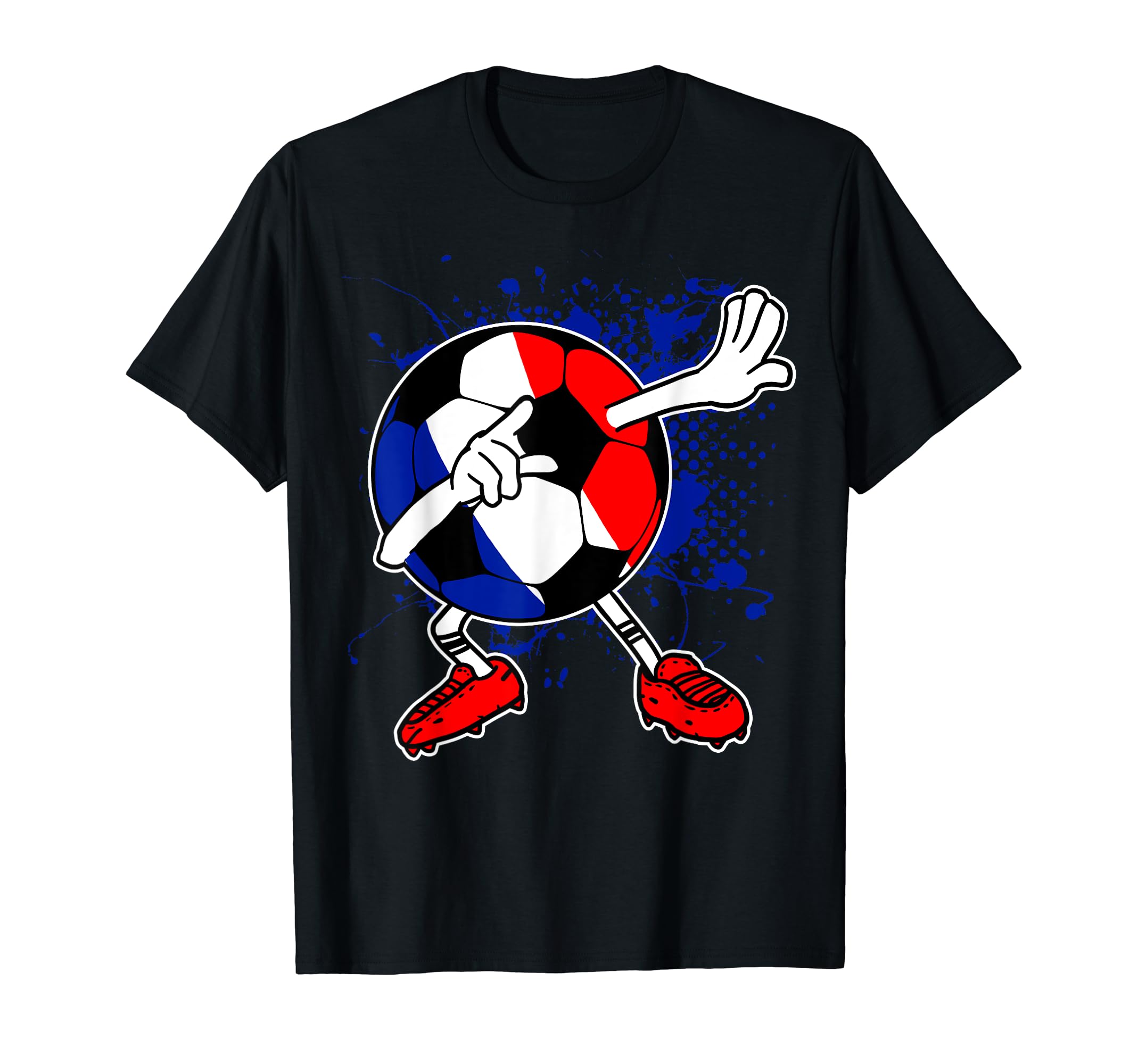 Dabbing France Soccer French T-Shirt - Casual Everyday Wear Men Women - T-Shirt, Sweatshirt, Hoodie