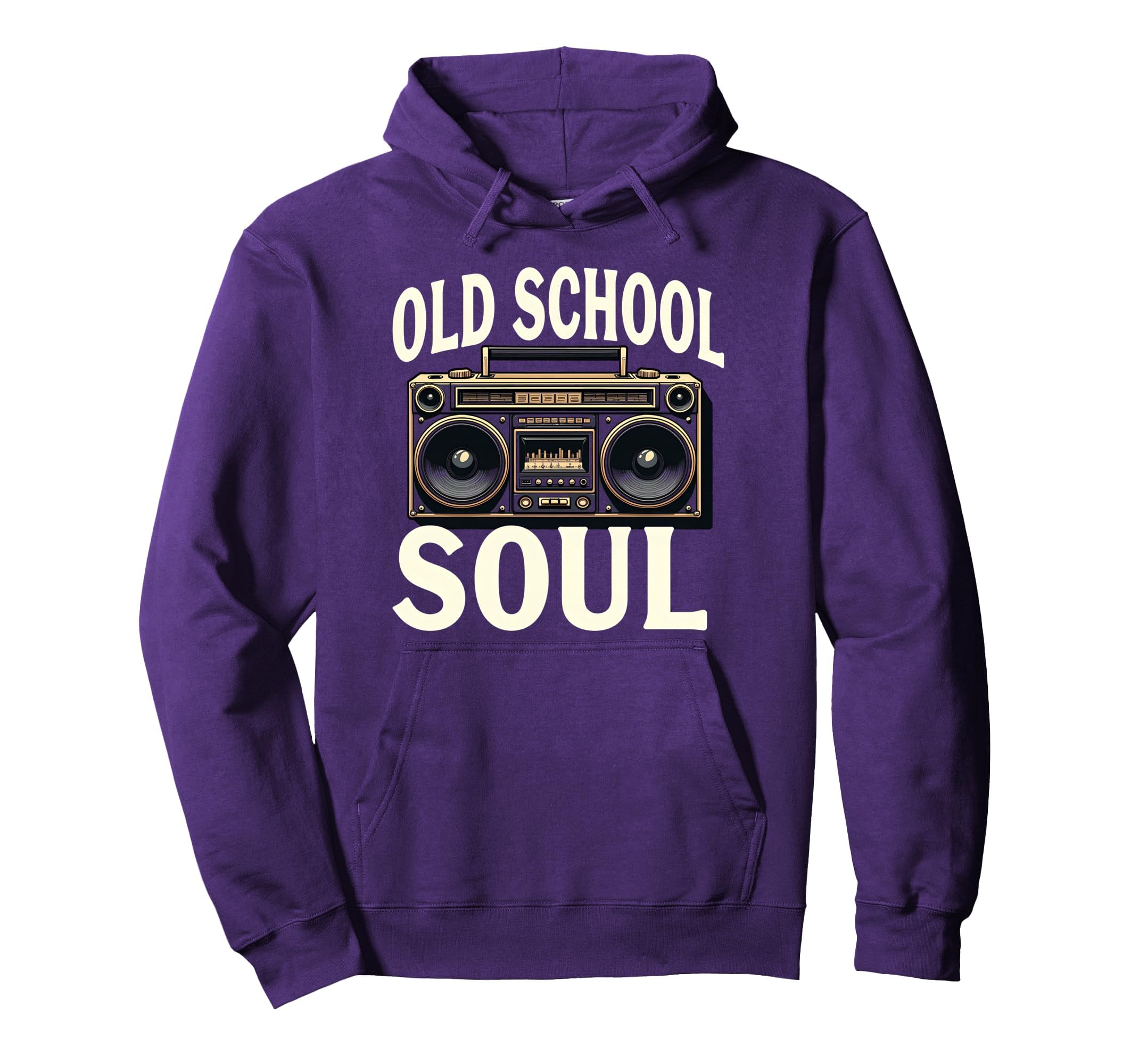 Old School Soul Hip Hop Hoodie - Novelty Apparel Unisex - T-Shirt, Sweatshirt, Hoodie