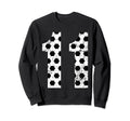 Soccer 11 Jersey Number Sweatshirt - Unique Graphic Men Women - T-Shirt, Sweatshirt, Hoodie