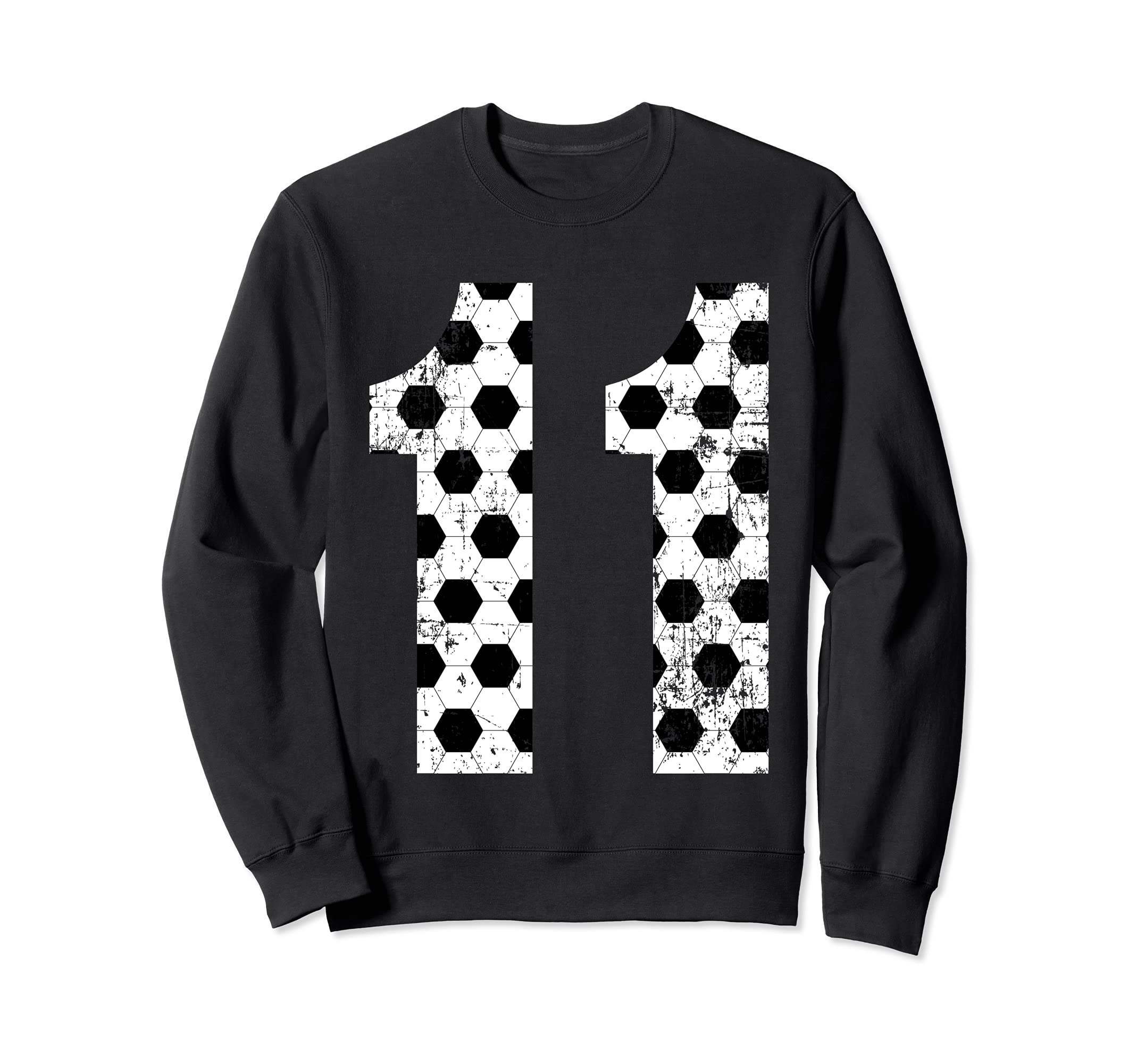 Soccer 11 Jersey Number Sweatshirt - Unique Graphic Men Women - T-Shirt, Sweatshirt, Hoodie