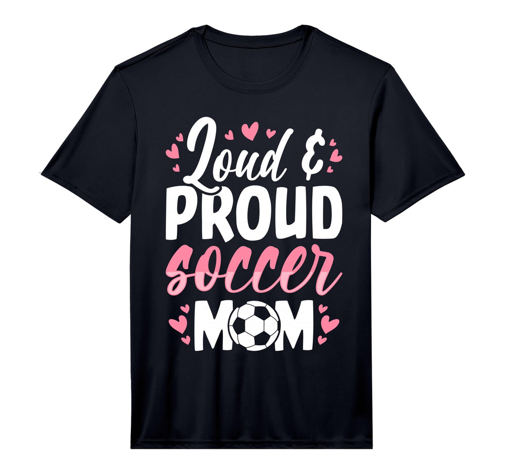 Soccer Mom Loud And Proud Soccer Mom T-Shirt - Aesthetic Graphic Unisex - T-Shirt, Sweatshirt, Hoodie
