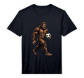 Mens Funny Bigfoot Soccer Soccer T-Shirt - Fun Novelty Design for Adults - T-Shirt, Sweatshirt, Hoodie