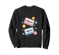 80S Mixtape Cassette Music Sweatshirt - Novelty Apparel Men Women - T-Shirt, Sweatshirt, Hoodie