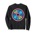 Compact Disc Cd Old School 90S Sweatshirt - Unique Graphic for Adults - T-Shirt, Sweatshirt, Hoodie
