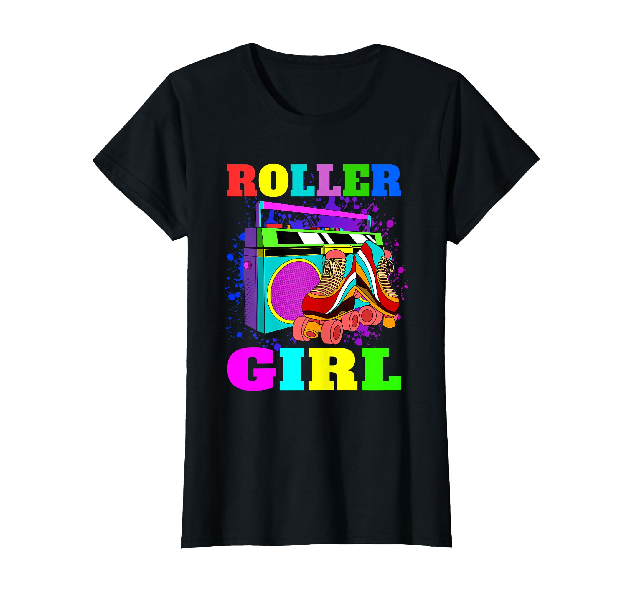 Roller Roller Skates 80S T-Shirt - Aesthetic Graphic for Adults - T-Shirt, Sweatshirt, Hoodie