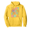 My Soccer Sister Era Groovy Soccer Hoodie - Unique Graphic for Adults - T-Shirt, Sweatshirt, Hoodie