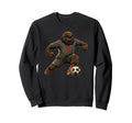 Funny Bigfoot Sasquatch Coach Player Sweatshirt - Unique Graphic Men Women - T-Shirt, Sweatshirt, Hoodie