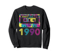 Party Like Its 1990 90S Cassette Sweatshirt - Custom Art Print Men Women - T-Shirt, Sweatshirt, Hoodie