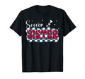 Soccer Sister Leopard Checkerboard T-Shirt - Novelty Apparel Men Women - T-Shirt, Sweatshirt, Hoodie