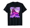 Just Mom Who Loves Roller Skating T-Shirt - Custom Art Print for Adults - T-Shirt, Sweatshirt, Hoodie