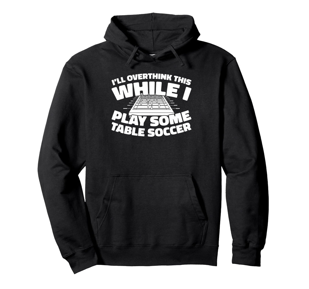 Foosball Kicker Table Soccer Hoodie - Minimalist Print for Adults - T-Shirt, Sweatshirt, Hoodie