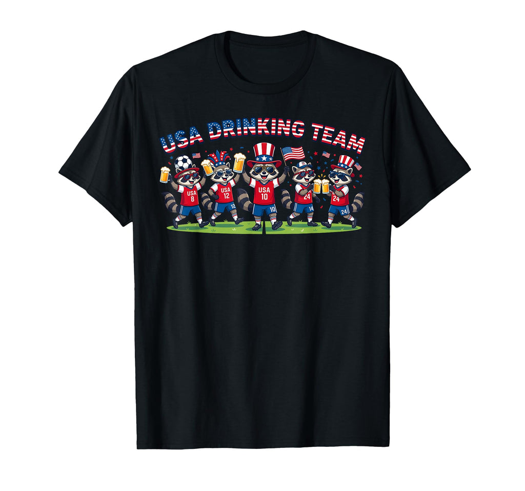 Usa Raccoon Soccer Tournament 2016 T-Shirt - Novelty Apparel for Adults - T-Shirt, Sweatshirt, Hoodie