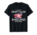 I Cant Keep Calm England Is Playing T-Shirt - Trendy Graphic Unisex - T-Shirt, Sweatshirt, Hoodie