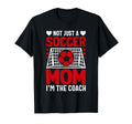 Not Just Soccer Mom Im Coach T-Shirt - Casual Everyday Wear Men Women - T-Shirt, Sweatshirt, Hoodie