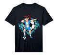 Dabbing Soccer Guatemala Jersey Floral T-Shirt - Fun Novelty Design Unisex - T-Shirt, Sweatshirt, Hoodie