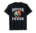 Soccer Fever Soccer Ball T-Shirt - Custom Art Print for Adults - T-Shirt, Sweatshirt, Hoodie