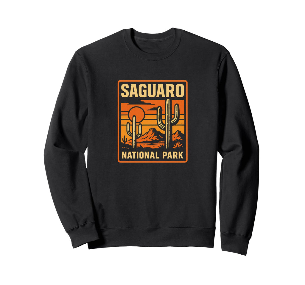 Saguaro National Park Arizona Sweatshirt - Minimalist Print Men Women - T-Shirt, Sweatshirt, Hoodie