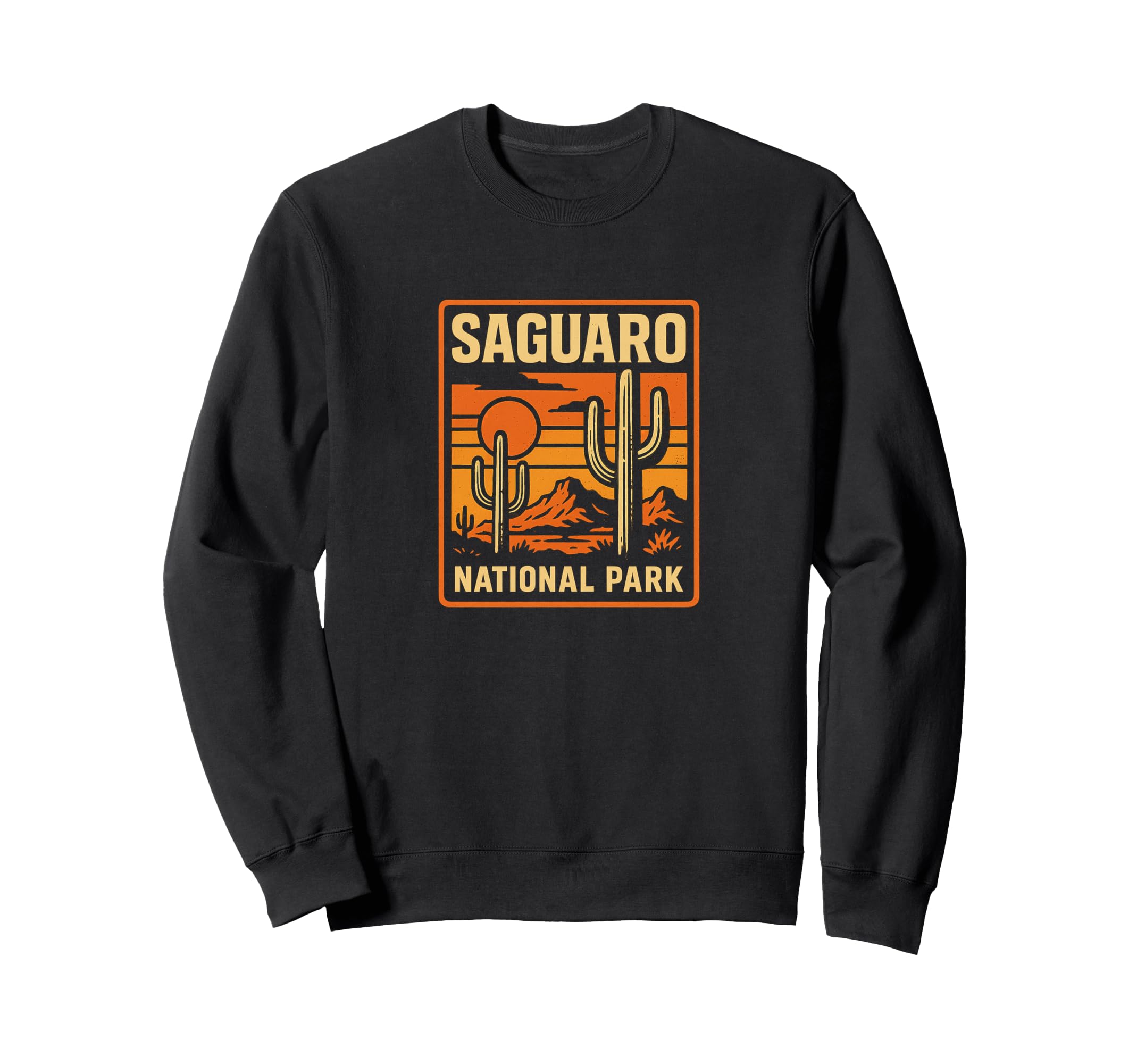 Saguaro National Park Arizona Sweatshirt - Minimalist Print Men Women - T-Shirt, Sweatshirt, Hoodie