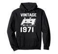 Birthday Best 1971 Bday 1971 Cassette Hoodie - Fun Novelty Design Unisex - T-Shirt, Sweatshirt, Hoodie