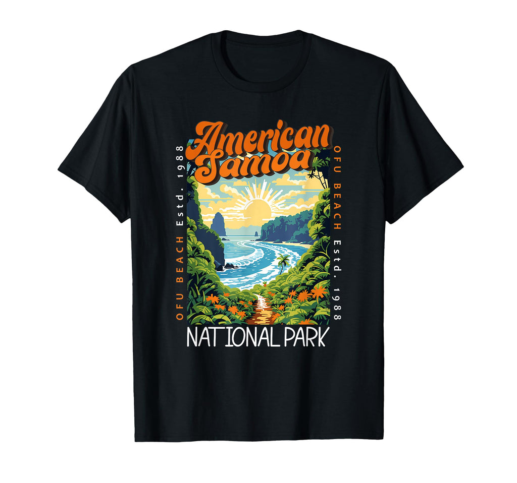 American Samoa National Park T-Shirt - Aesthetic Graphic for Adults - T-Shirt, Sweatshirt, Hoodie