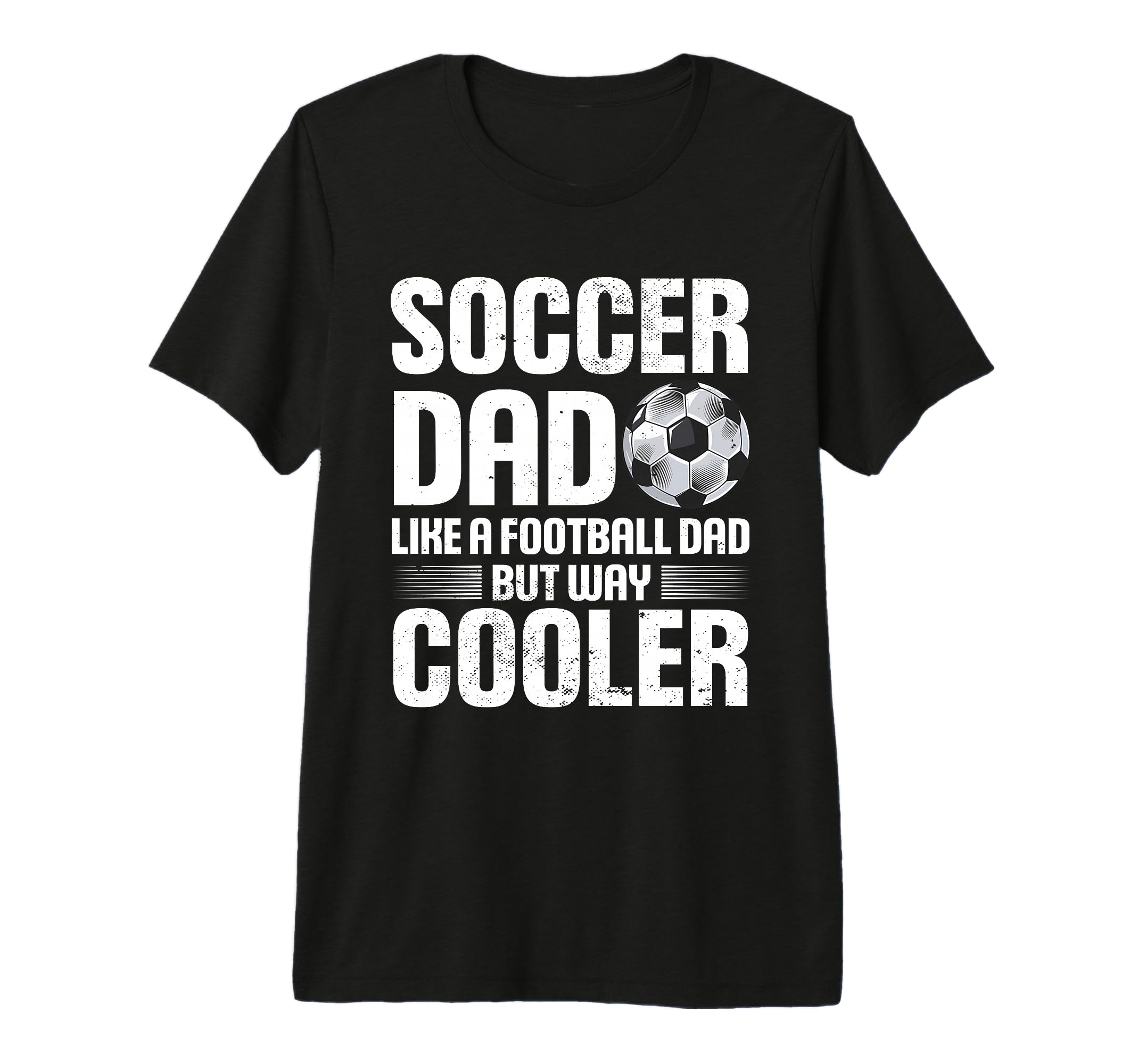 Soccer Dad Fathers Day Tri Blend T-Shirt - Graphic Print Unisex - T-Shirt, Sweatshirt, Hoodie