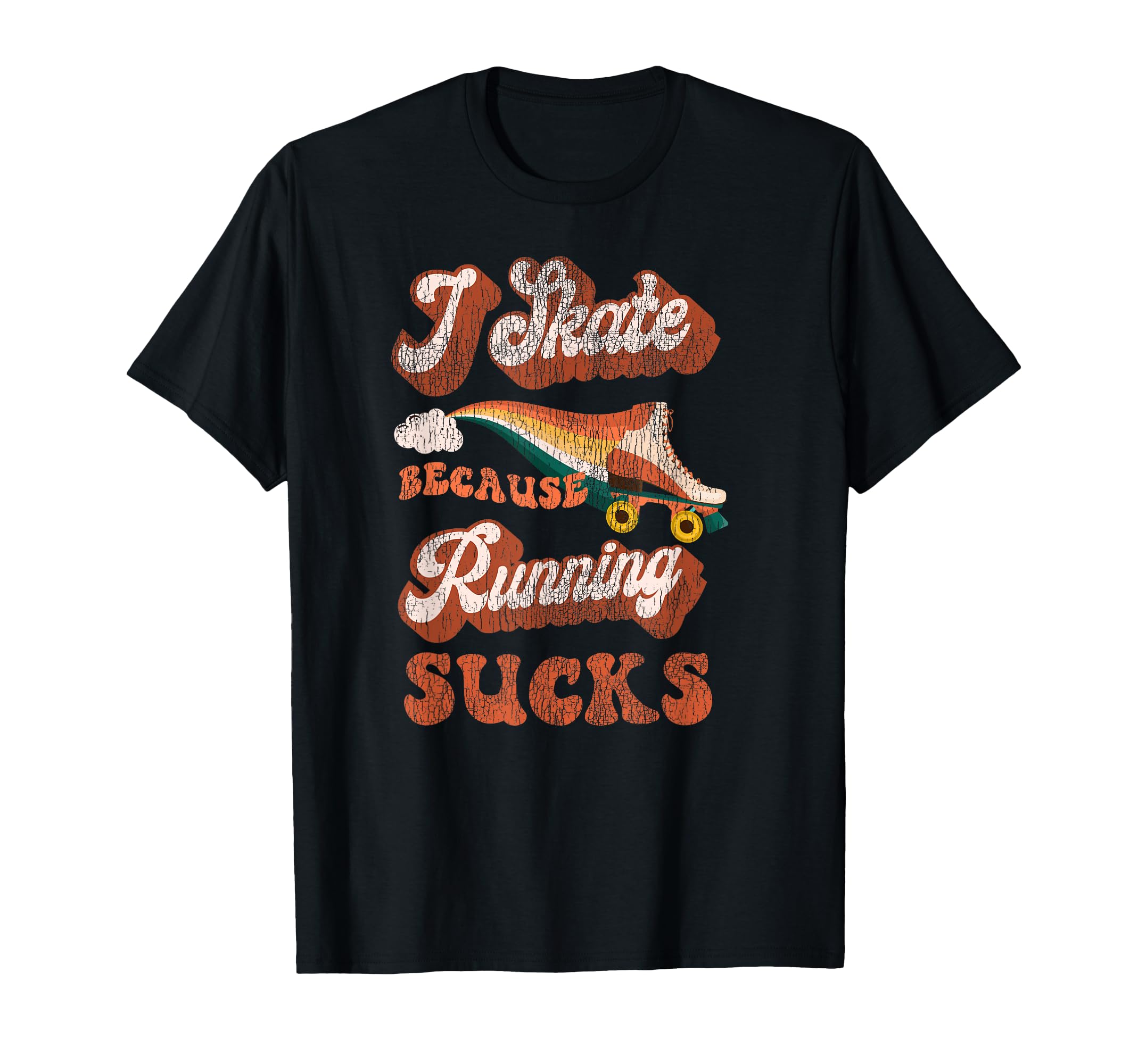 Roller Skating Skate 1970S T-Shirt - Casual Everyday Wear Unisex - T-Shirt, Sweatshirt, Hoodie