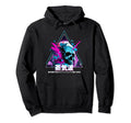 Glitch Skull Vaporwave Aesthetic Edgy Hoodie - Minimalist Print Unisex - T-Shirt, Sweatshirt, Hoodie