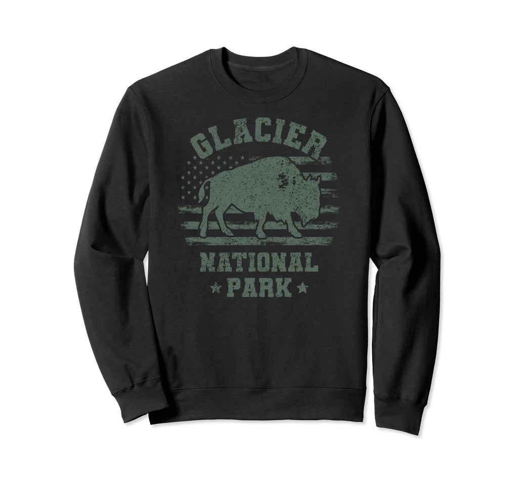 Glacier National Park Us Glacier Sweatshirt - Streetwear Style Unisex - T-Shirt, Sweatshirt, Hoodie