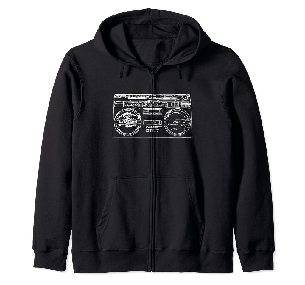 Old School Hip Hop Outfits Hip Hoppers Sweatshirt - Graphic Print Unisex - T-Shirt, Sweatshirt, Hoodie