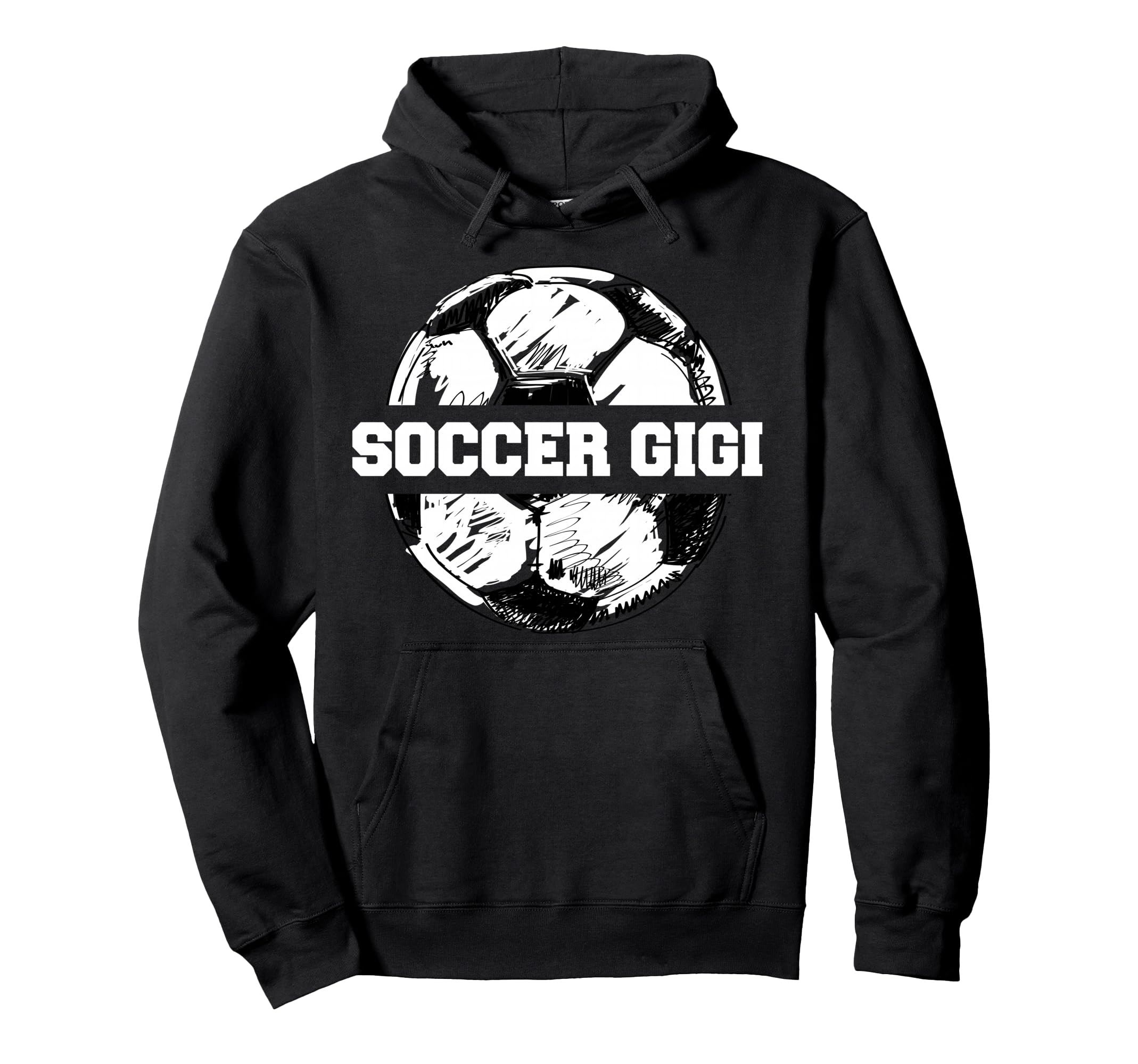 Soccer Gigi Soccer Ball Split Funny Hoodie - Custom Art Print Men Women - T-Shirt, Sweatshirt, Hoodie