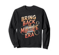 Bring Back Mixtape Era Cassette Tape Sweatshirt - Minimalist Print Unisex - T-Shirt, Sweatshirt, Hoodie