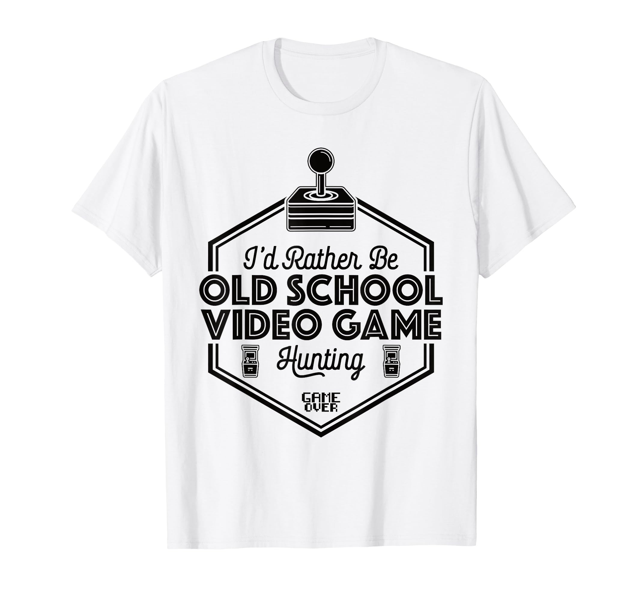 Id Rather Be Old School Gaming T-Shirt - Streetwear Style for Adults - T-Shirt, Sweatshirt, Hoodie