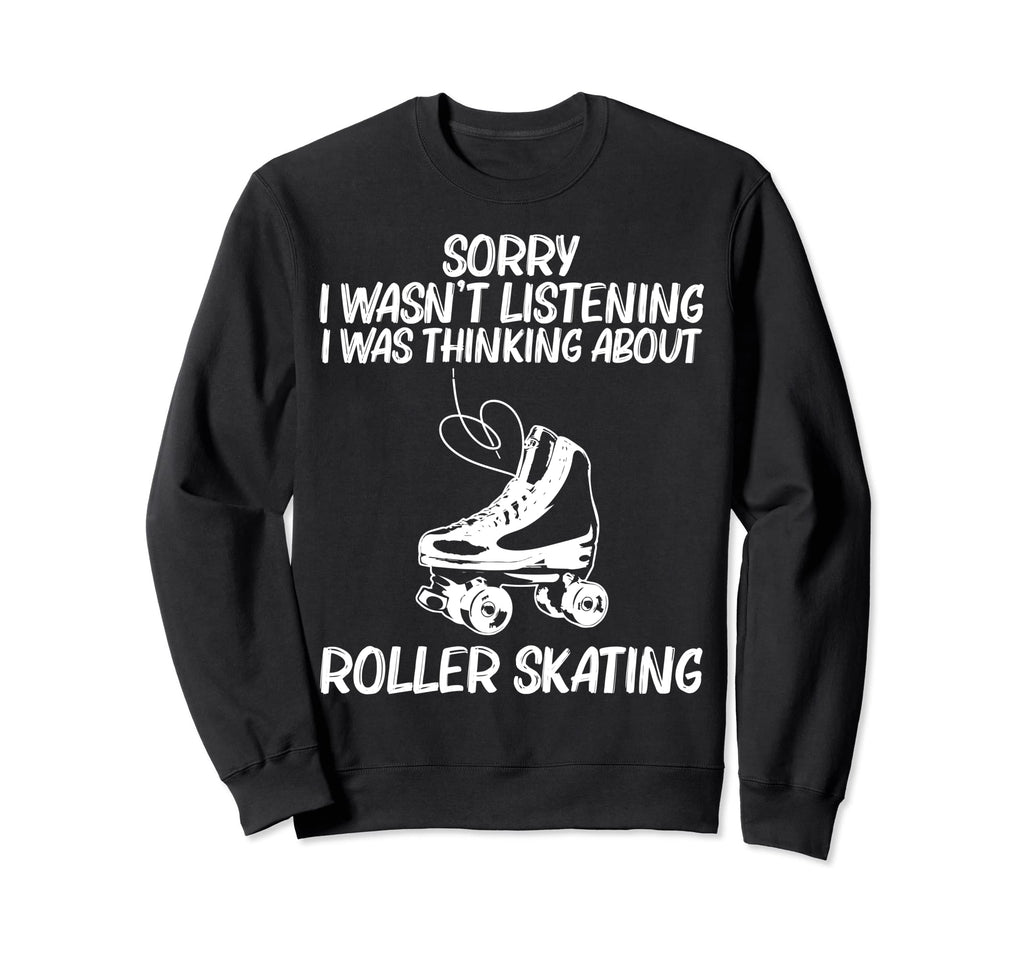 Roller Skating Disco Derby Skates Sweatshirt - Aesthetic Graphic for Adults - T-Shirt, Sweatshirt, Hoodie