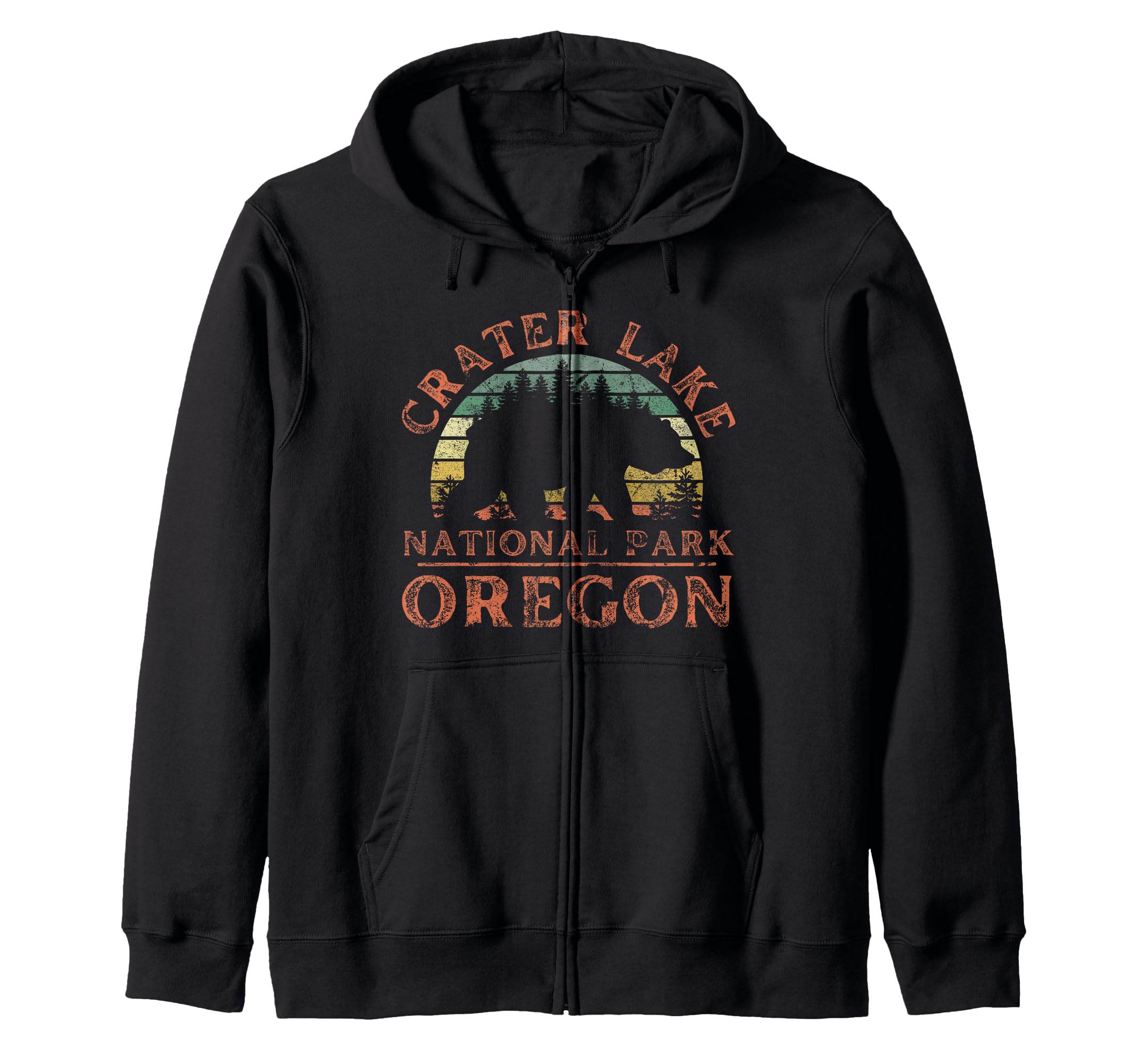 Crater Lake National Park Oregon Sweatshirt - Aesthetic Graphic for Adults - T-Shirt, Sweatshirt, Hoodie